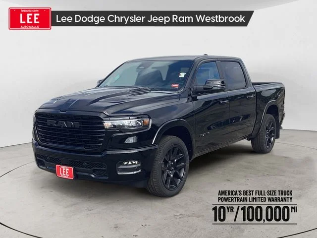 New 2026 Diamond Black Ram LARAMIE CREW CAB 4X4 5