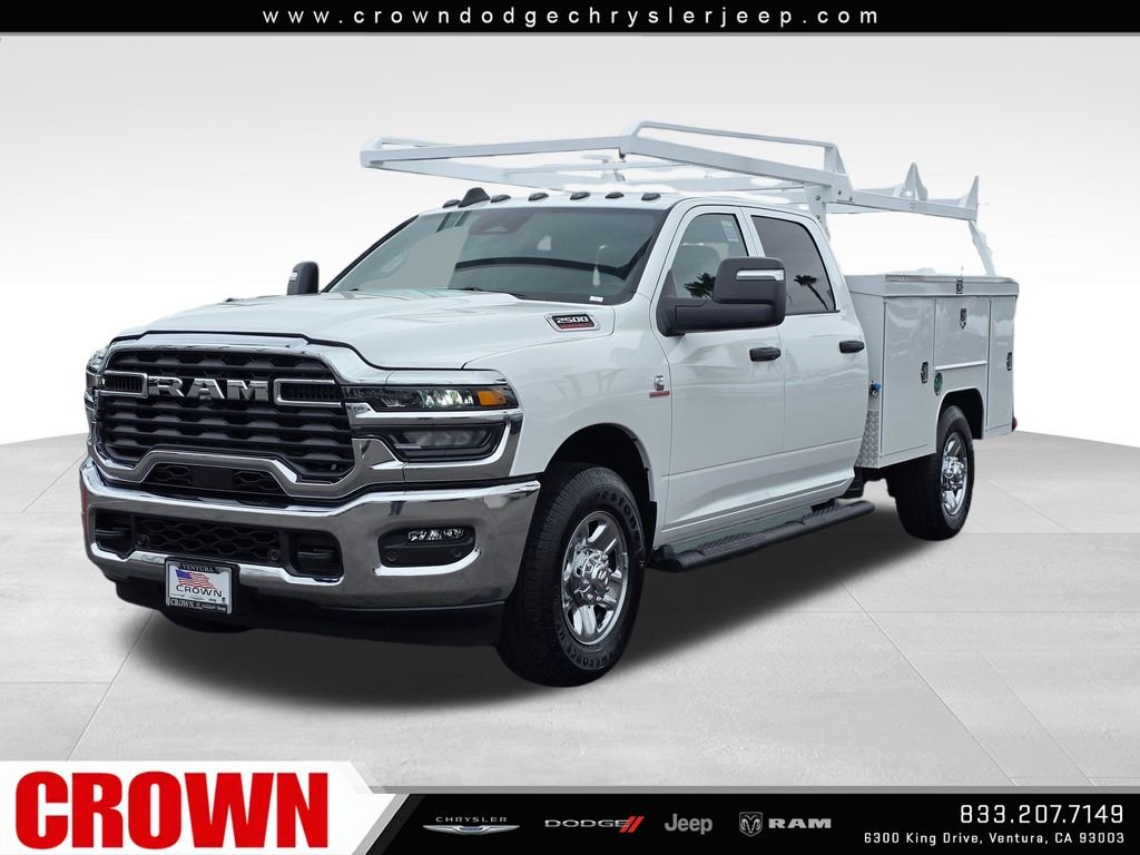 New 2026 Bright White Clear-Coat Exterior Paint RAM Tradesman image 1