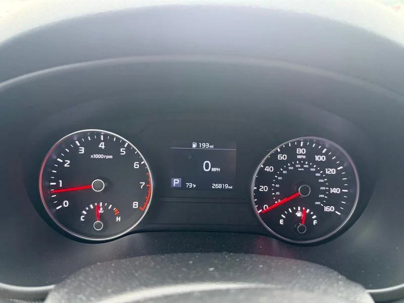 Used 2020 White Kia LX image 11