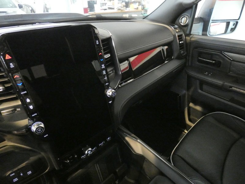 New 2026 Diamond Black Crystal Pearlcoat RAM Limited Mega Cab 6