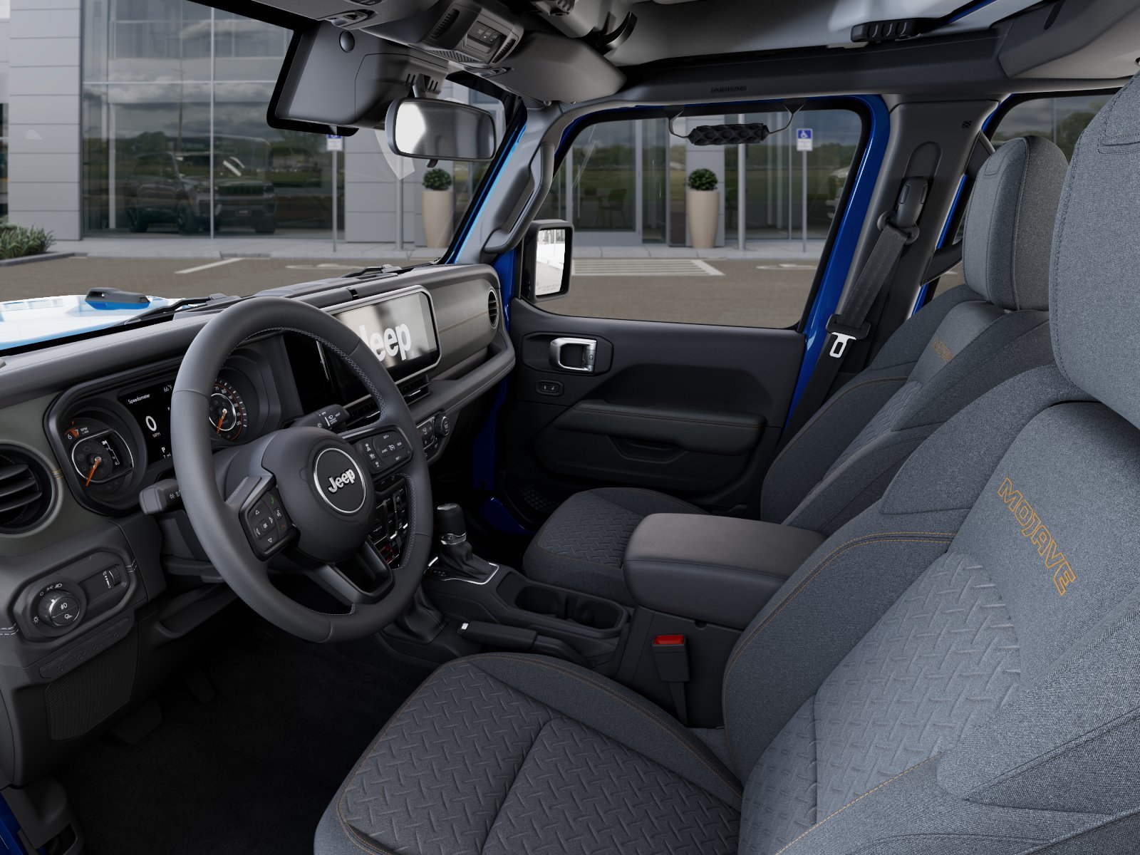 New 2026 Hydro Blue Pearl-Coat Exterior Paint Jeep Mojave image 56