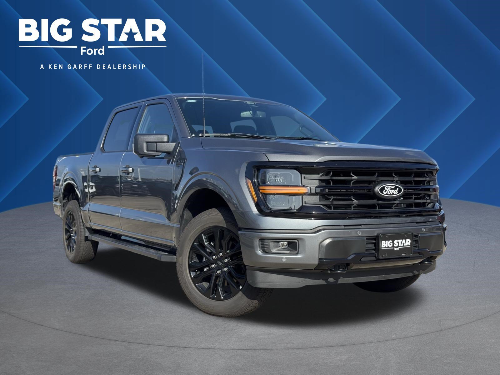 New 2026 Carbonized Gray Metallic Ford XLT image 1