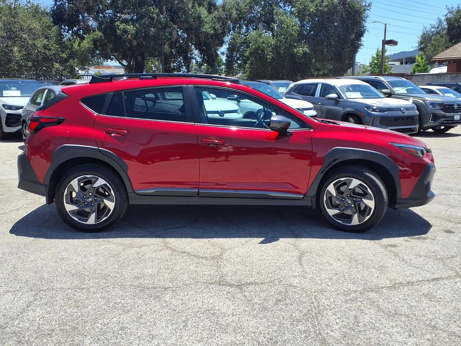 Used 2024 Red Subaru Limited image 3