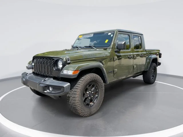Used 2021 Green Jeep Willys image 1