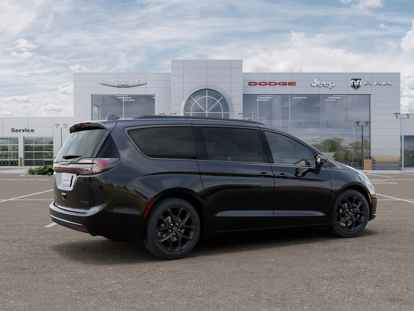 New 2026 Diamond Black Crystal Pearl-Coat Exterior Paint Chrysler Limited image 31