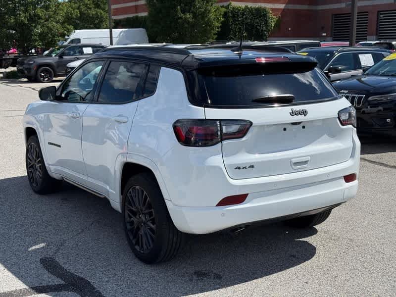 Used 2023 Bright White Clearcoat Jeep High Altitude image 5