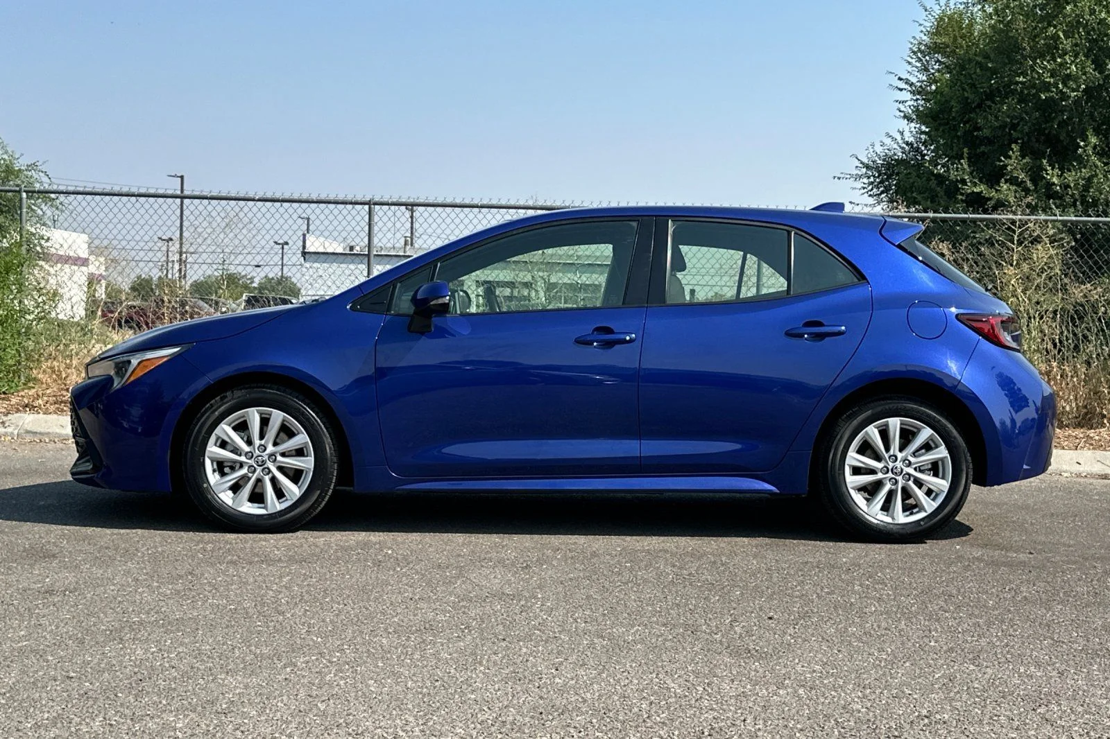 Used 2025 Blue Toyota SE image 6