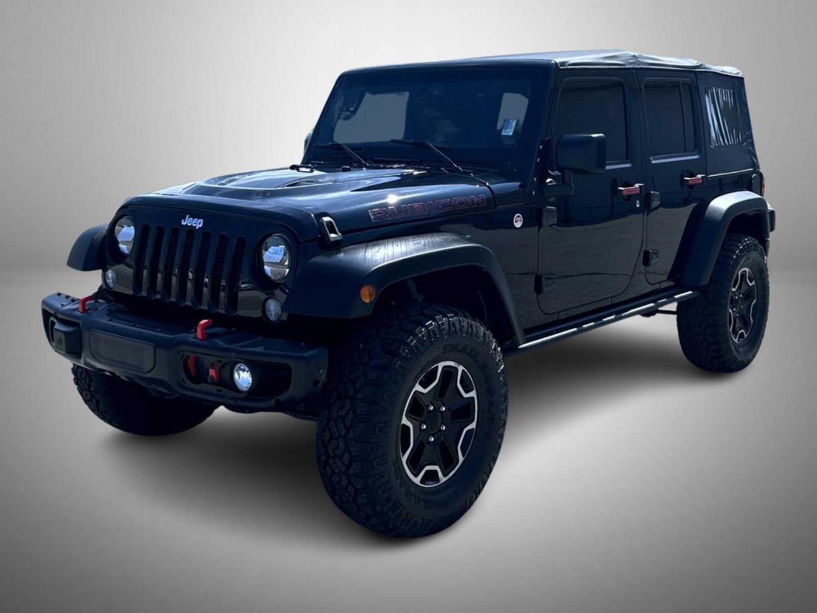 Used 2015 Black Jeep Unlimited Rubicon image 1