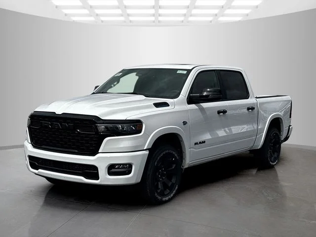 New 2026 Bright White Clear-Coat Exterior Paint RAM BIG HORN image 3