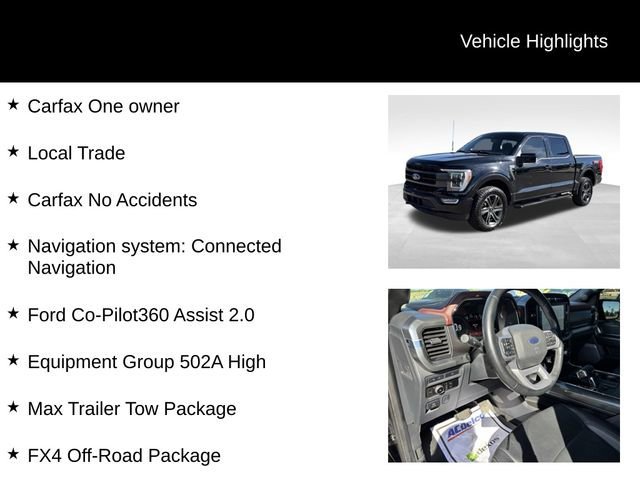 Used 2023 Black Ford LARIAT image 7
