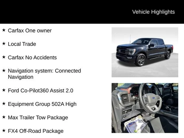 Used 2023 Black Ford LARIAT image 7