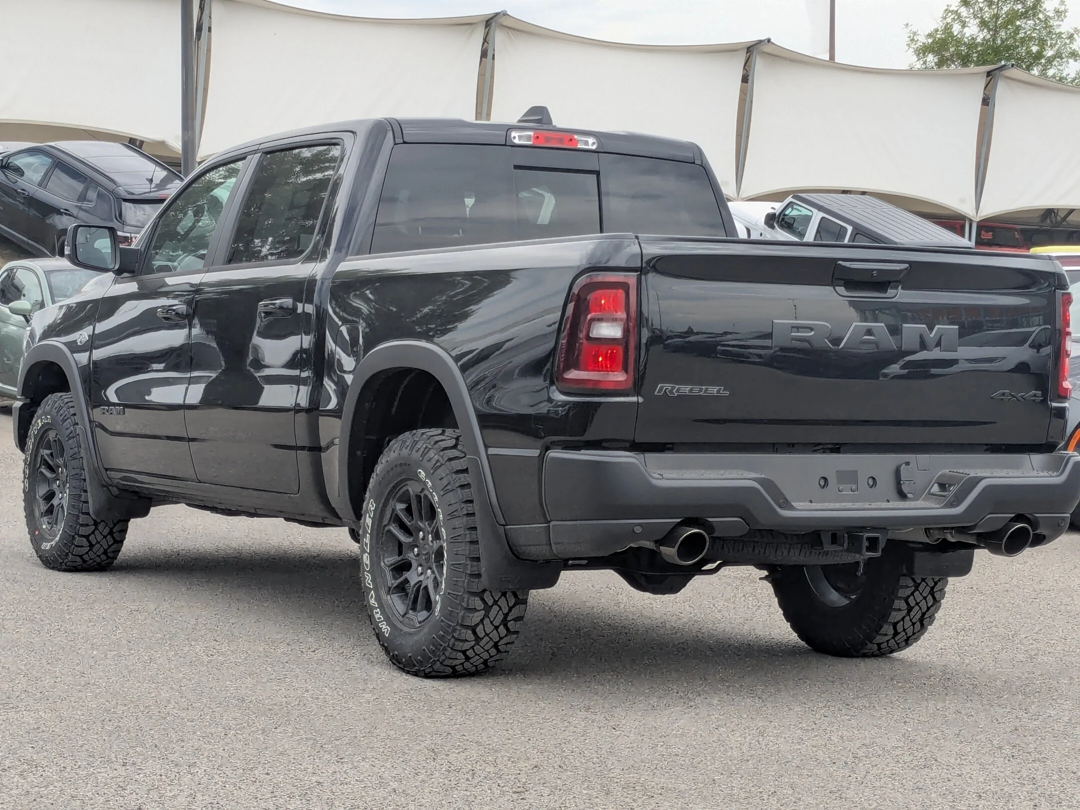 New 2026 Black RAM Rebel - - Level 2 Grp - Luxury Leather - Pano Sunroof - Harman/Kardon Audio & More! image 6