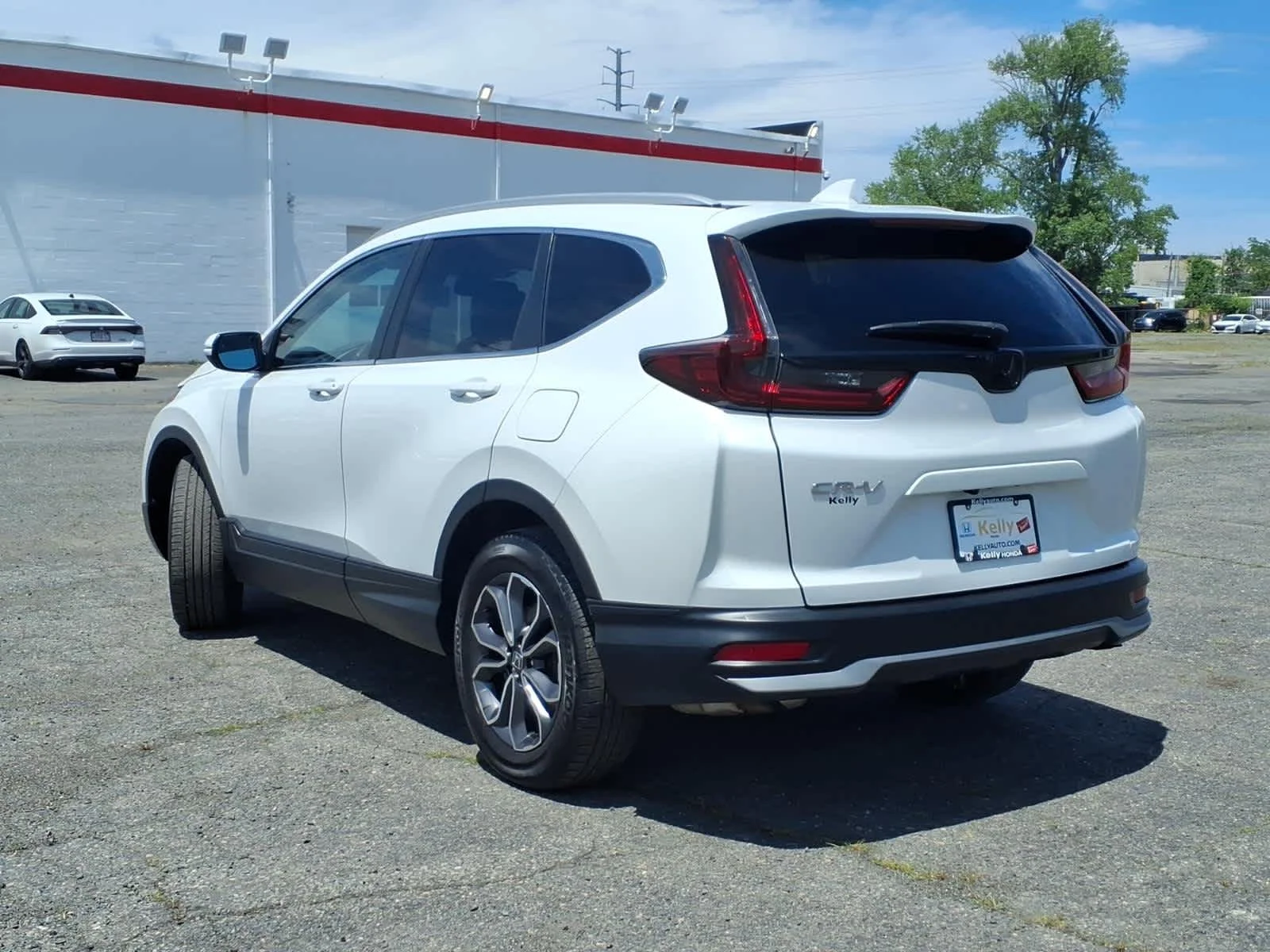 Certified Used 2022 Platinum White Pearl Honda EX-L image 7