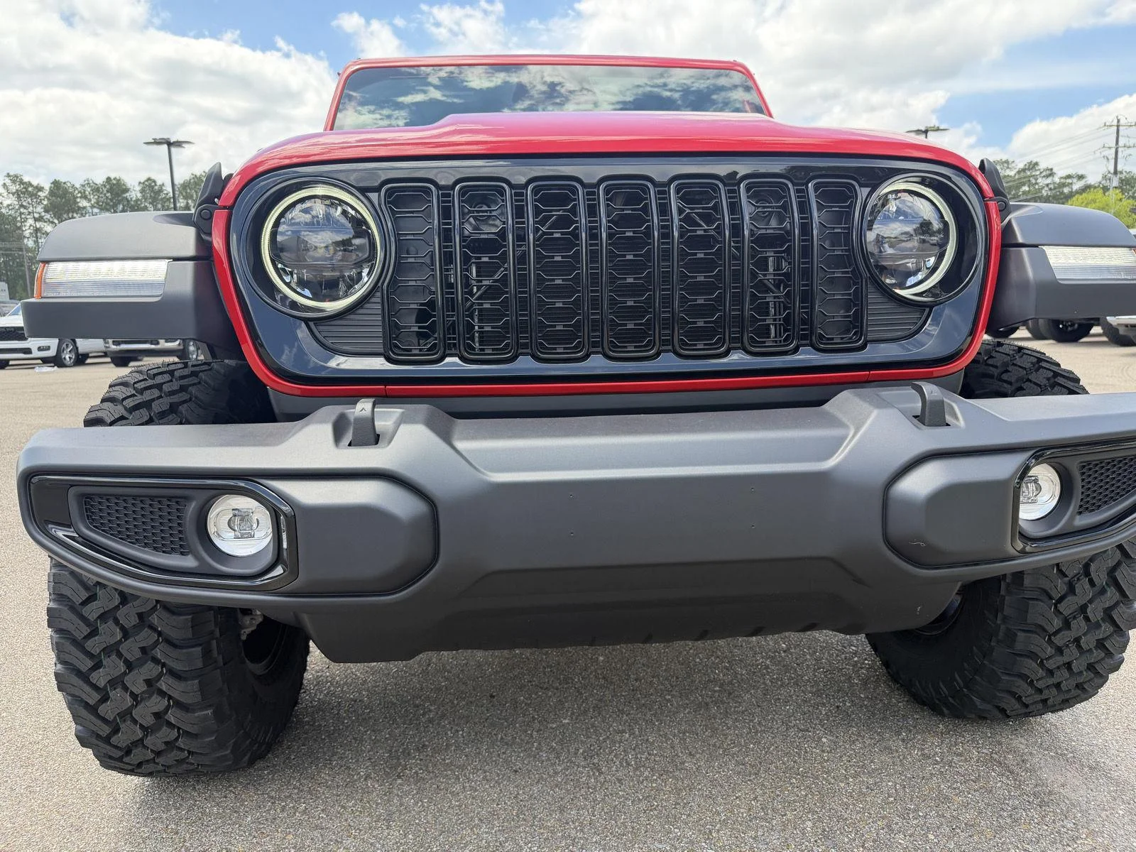 New 2026 Firecracker Red Clear-Coat Exterior Paint Jeep Willys image 25