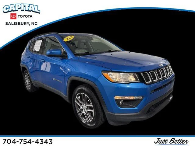 Used 2020 Blue Jeep Latitude image 1