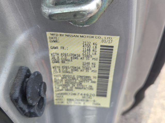 Used 2017 Brilliant Silver Nissan SV image 7