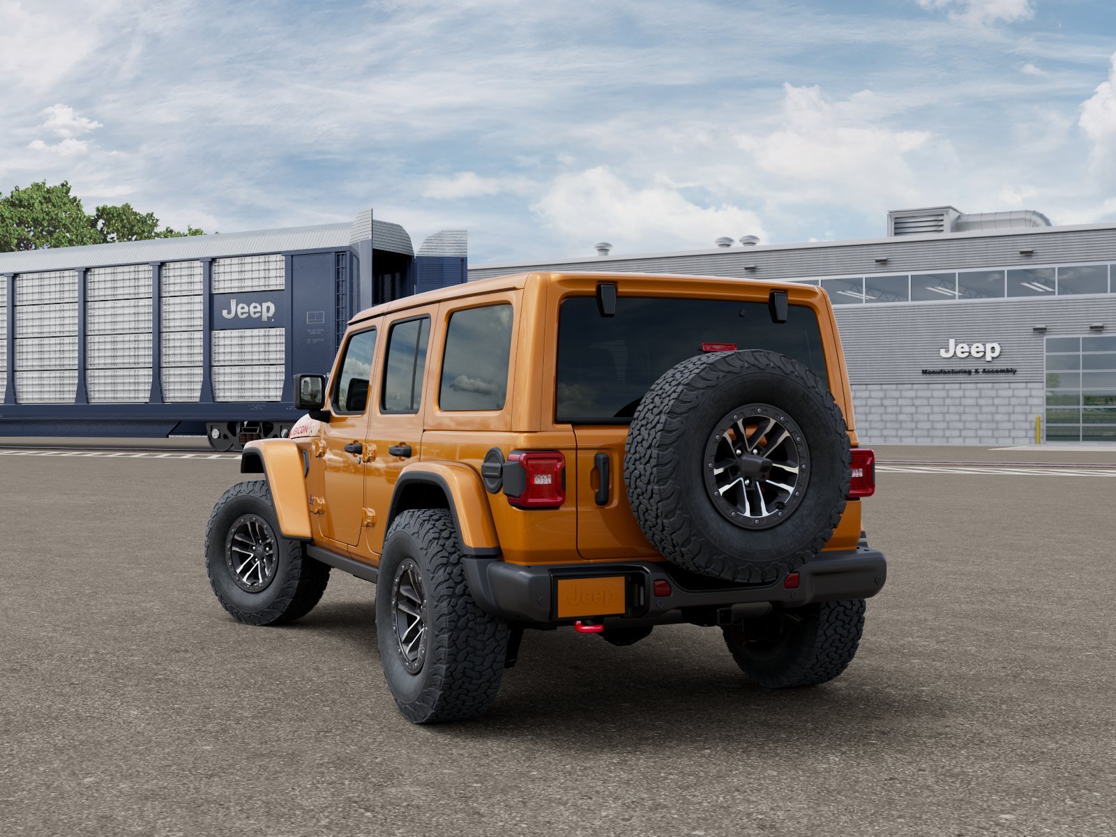 New 2026 Goldilocks Exterior Paint Jeep Rubicon X 4-Door image 29