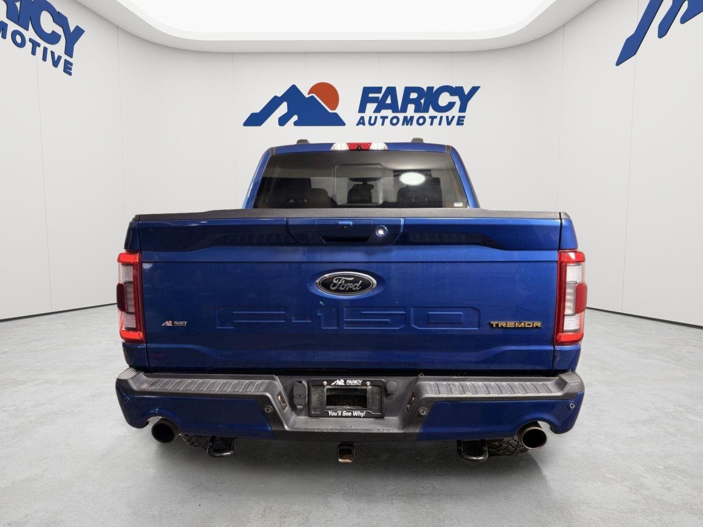 Used 2022 Atlas Blue Ford Tremor image 4