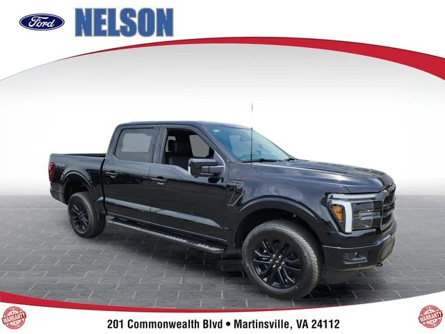 New 2026 Black Ford Lariat image 1