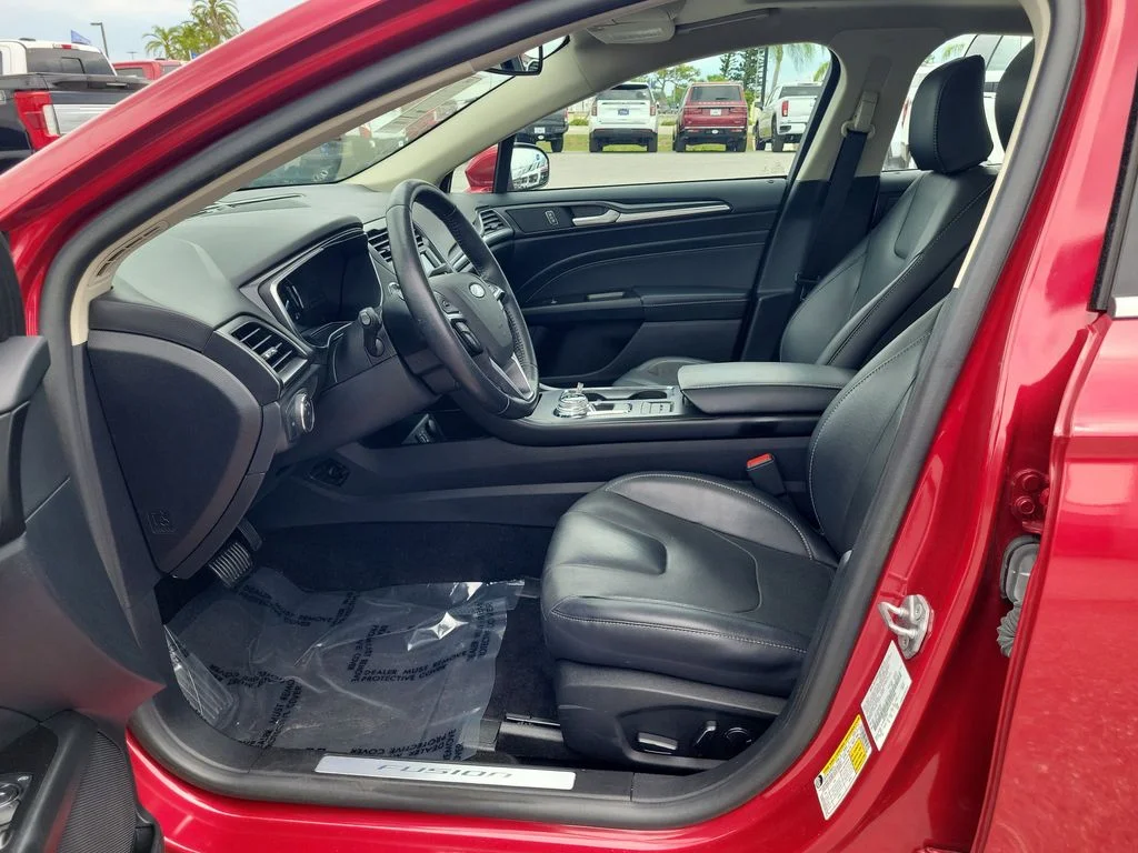 Certified Used 2020 Red Ford Titanium image 19