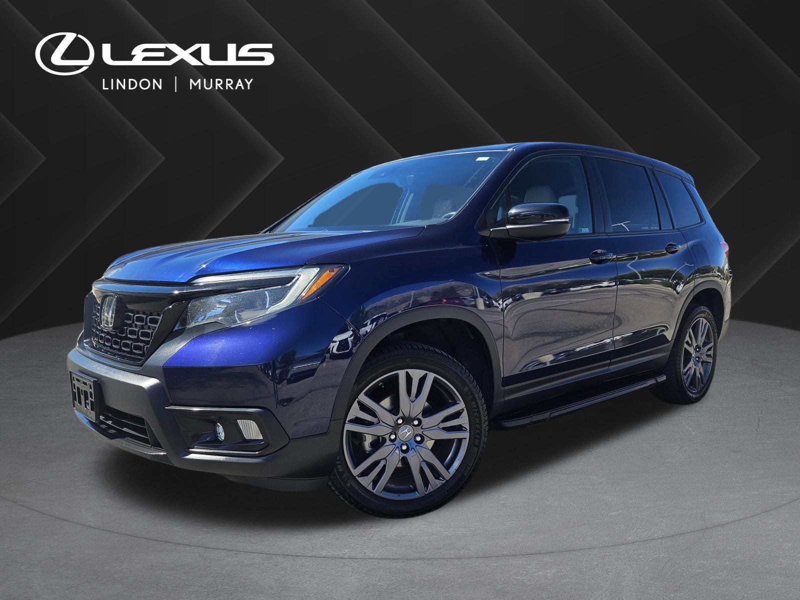 Used 2021 Obsidian Blue Pearl Honda EX-L image 1