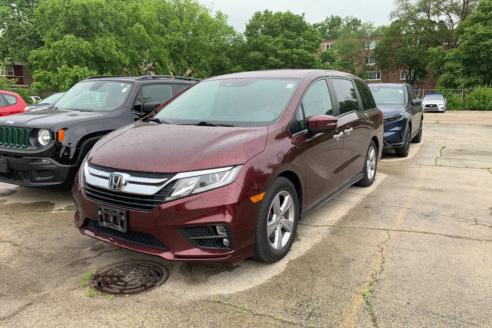 Certified Used 2019 Red Honda EX-L image 5