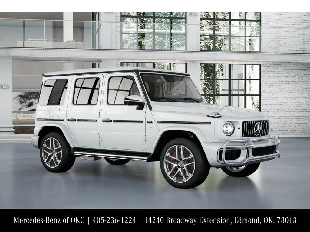 New 2027 MANUFAKTUR Moonlight White Metallic Mercedes-Benz AMG® G 63 SUV image 12