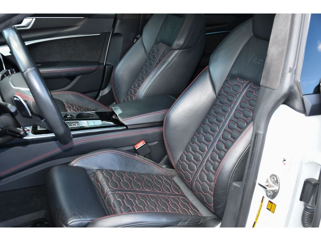 Used 2021 Glacier White Metallic Audi 4.0T (Tiptronic) image 14