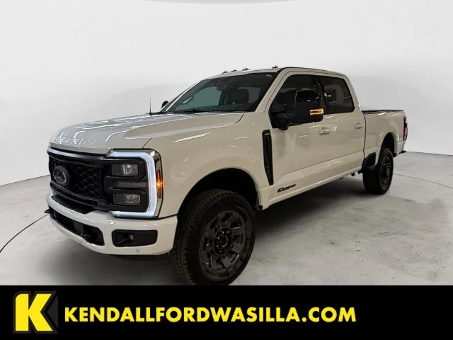 Certified Used 2024 White Metallic Ford Lariat image 1