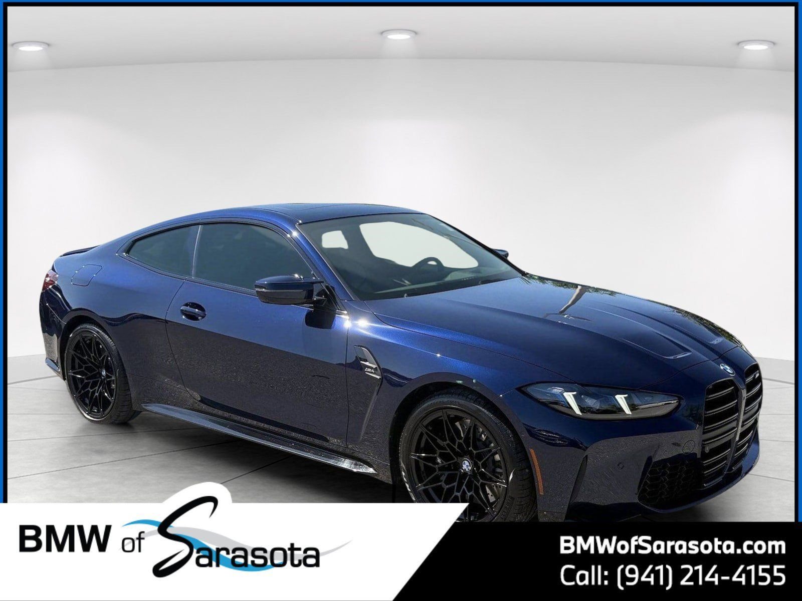 Tanzanite Blue II Metallic 2026 BMW M4 Coupe RWD Coupe Rear-Wheel Drive