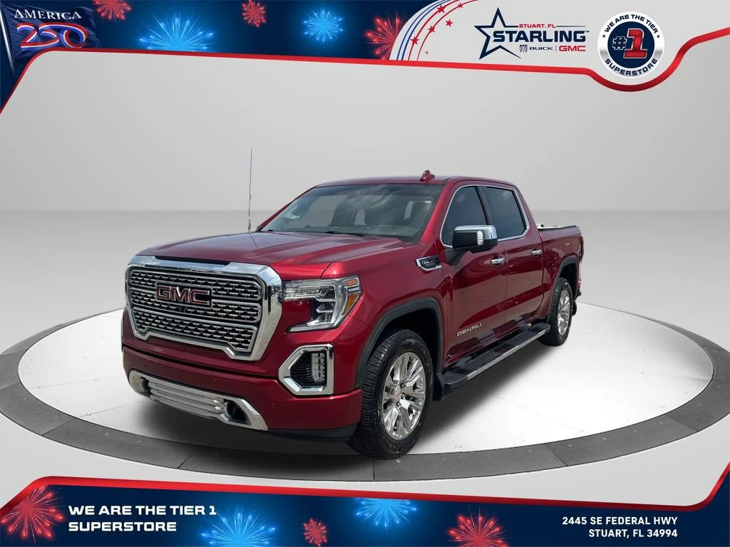 Used 2019 RED QUARTZ TINTCOAT GMC Denali image 1