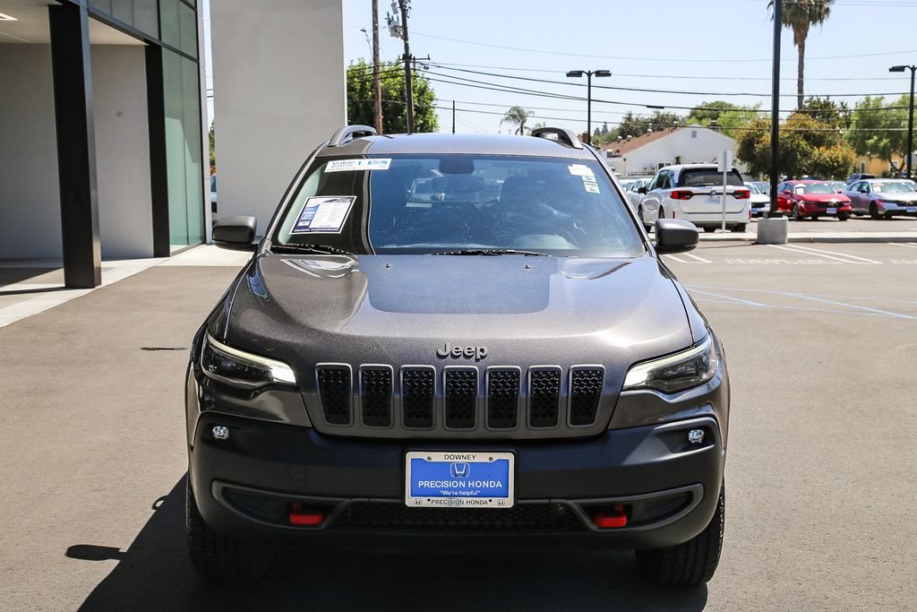 Used 2019 Jeep Cherokee Trailhawk Elite with VIN 1C4PJMBX2KD231331 for sale in Downey, CA