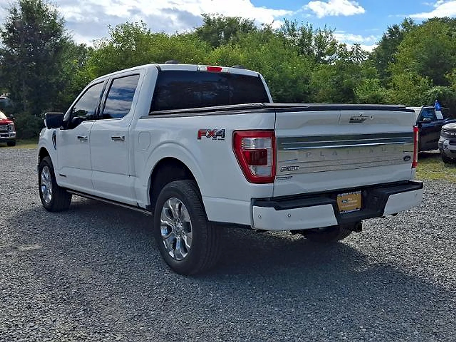 Used 2023 Star White Metallic Tri-Coat Ford Platinum image 5