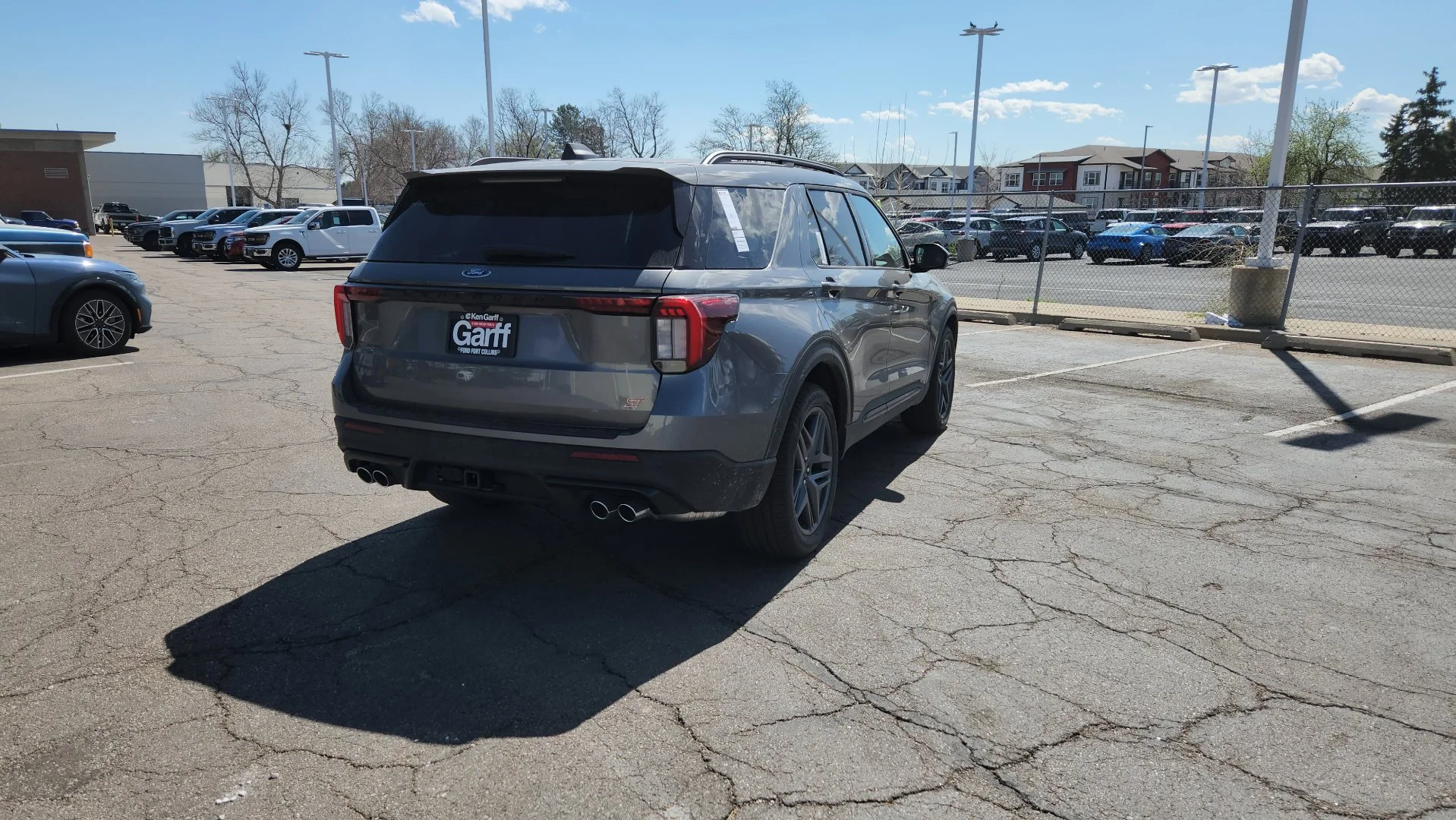 New 2026 Carbonized Gray Metallic Ford ST image 11