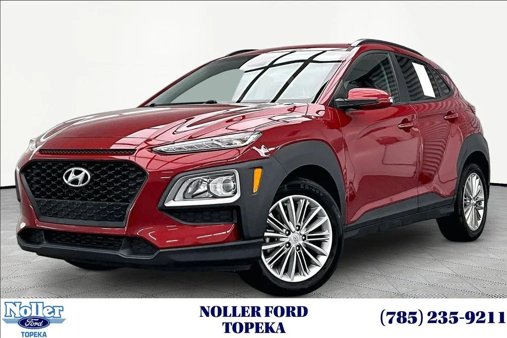 Certified Used 2021 Pulse Red Hyundai SEL image 1
