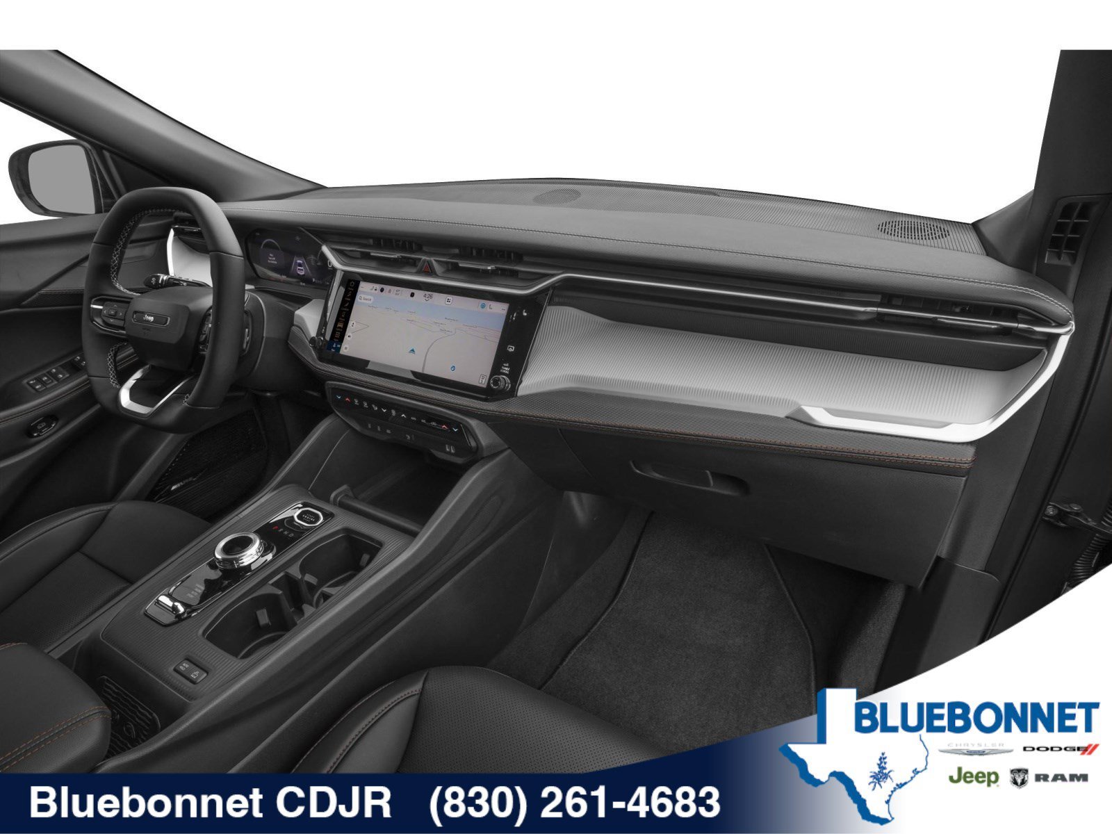 New 2026 Diamond Black Crystal Pearlcoat Jeep Laredo image 10