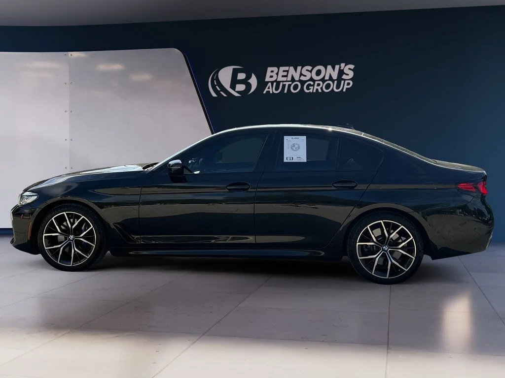 Used 2023 Black BMW 530i image 2