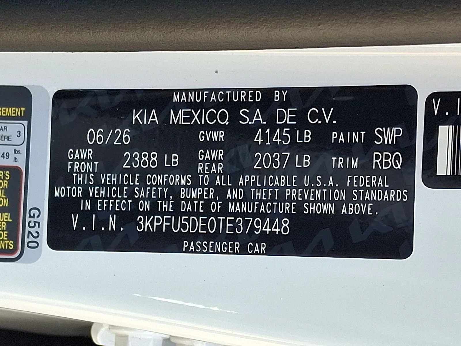 New 2026 White Kia GT-Line image 21