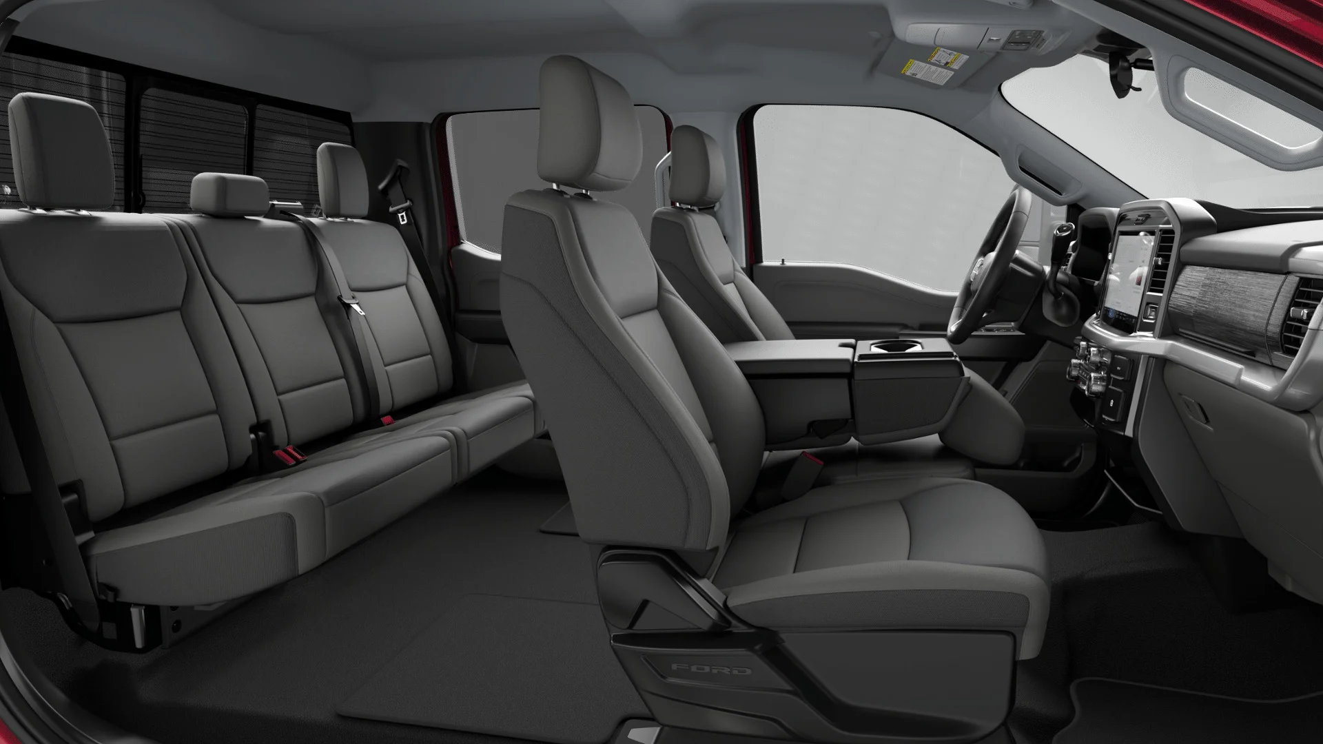 New 2026 Red Ford XLT image 3
