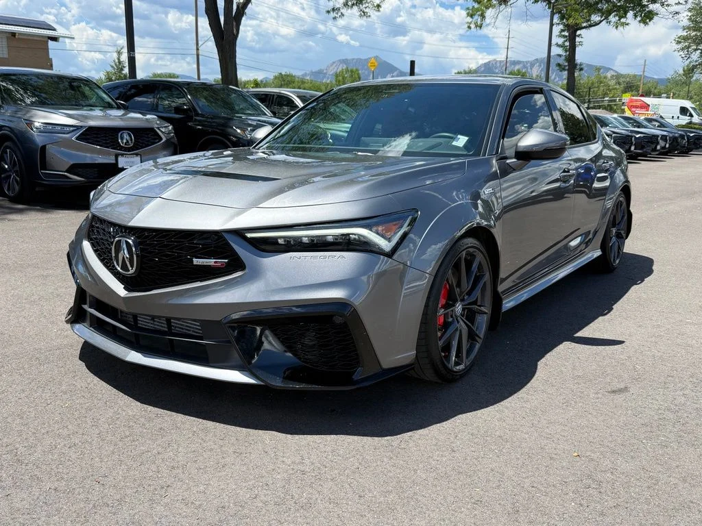 Used 2024 Liquid Carbon Metallic Acura Type S image 8