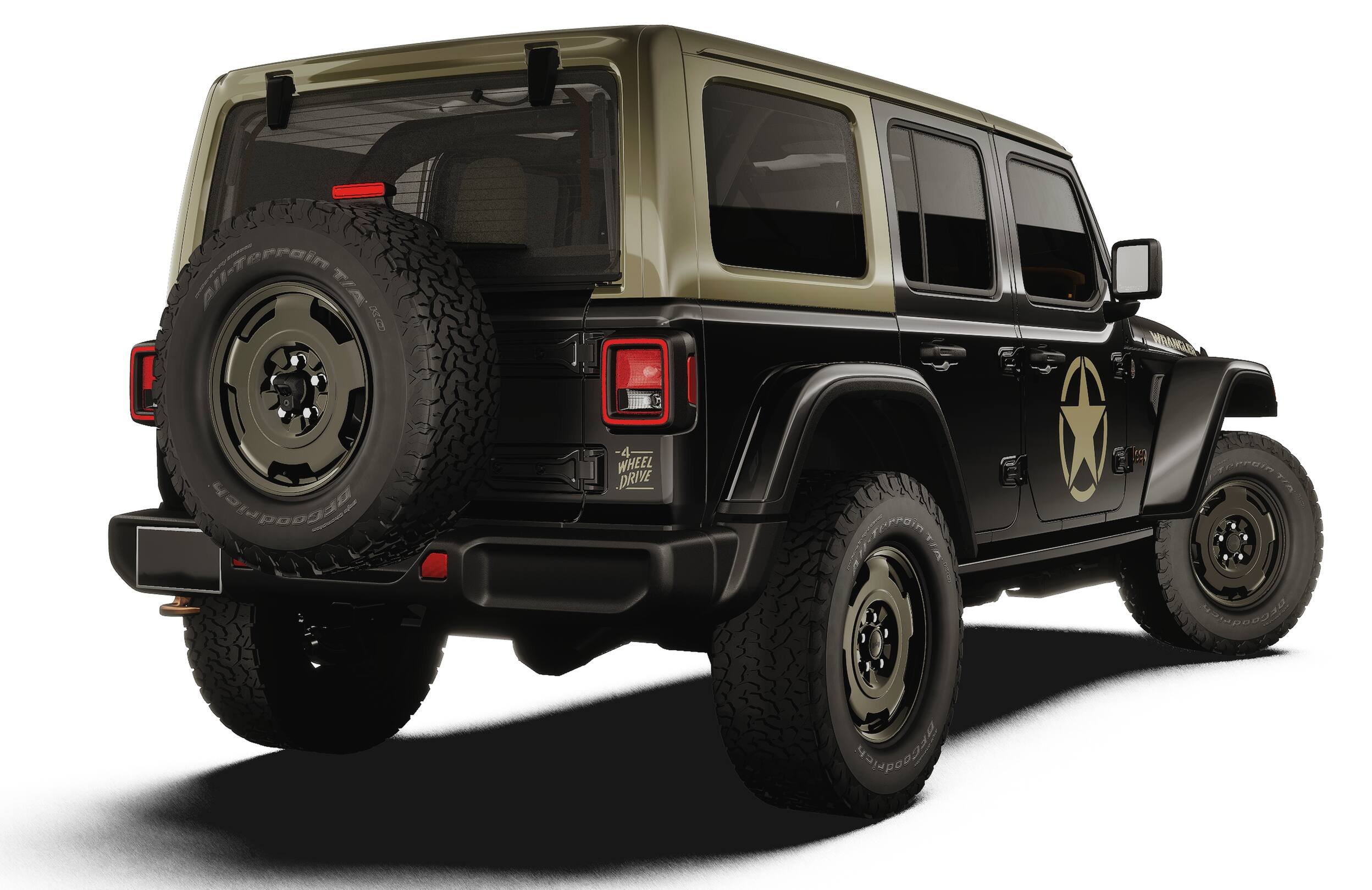 New 2027 Black Clear-Coat Paint Jeep Willys image 2