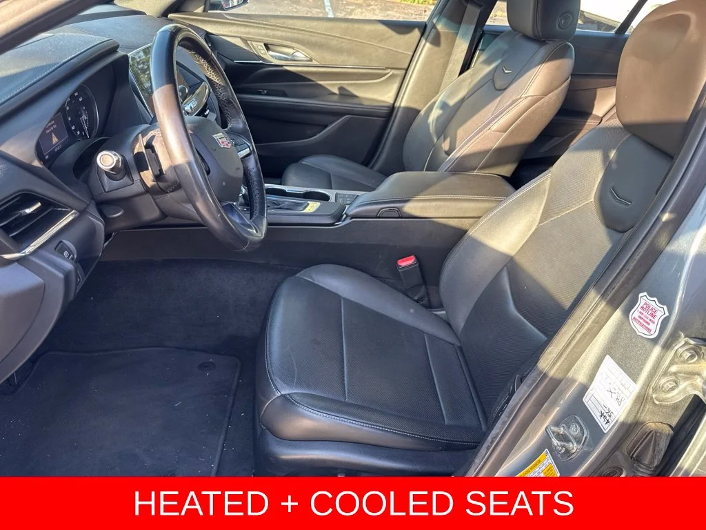 Used 2023 Silver Cadillac Premium Luxury image 2