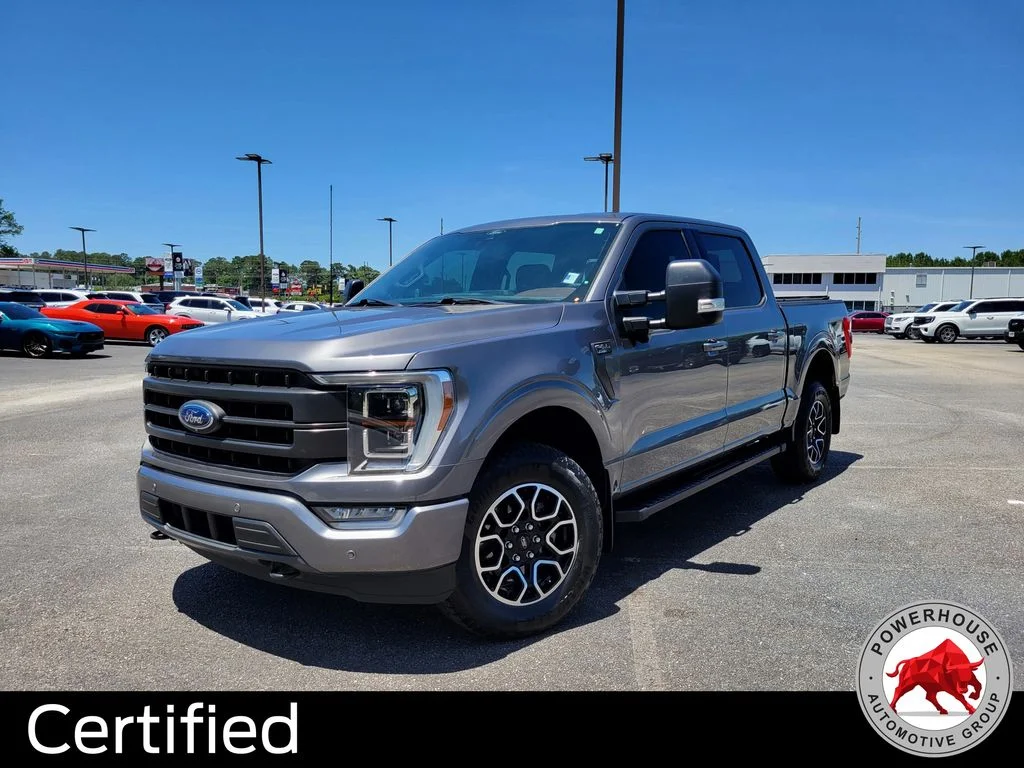 Used 2022 Gray Ford Lariat image 1