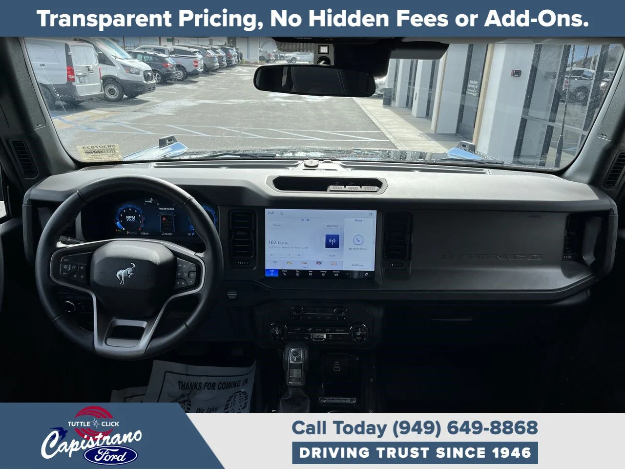 Used 2026 SHADOW BLACK Ford Big Bend image 2