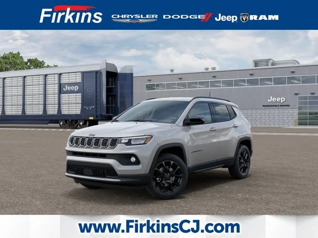 New 2026 Silver Zynith Metallic Clear-Coat Exterior Paint Jeep Latitude image 1
