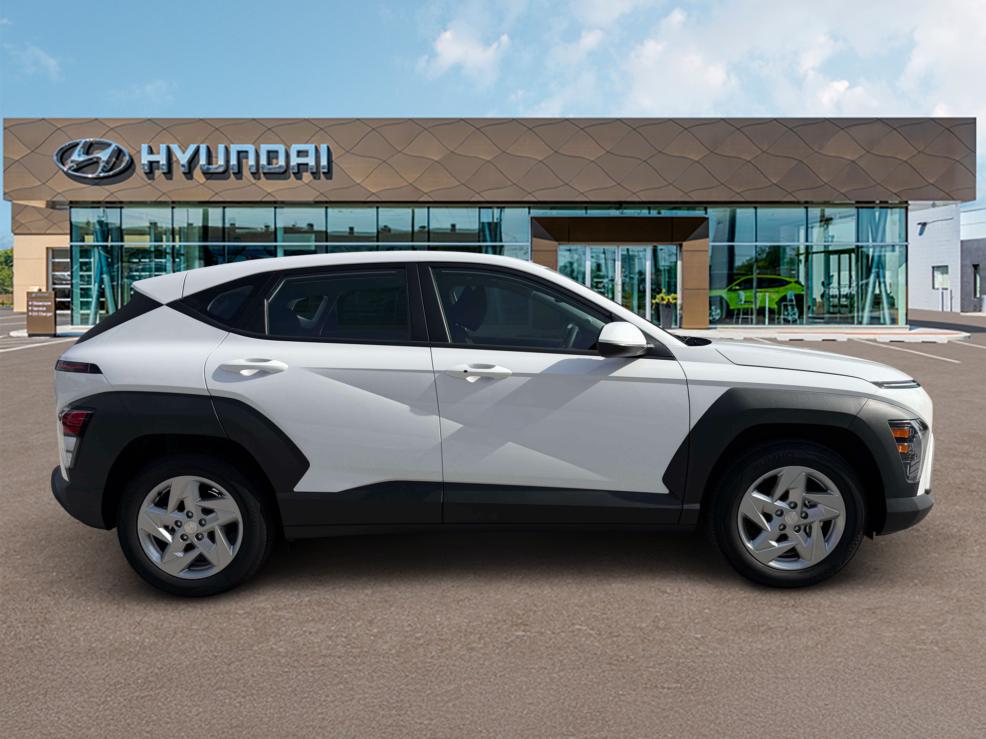 New 2027 Atlas White Hyundai SE FWD image 9