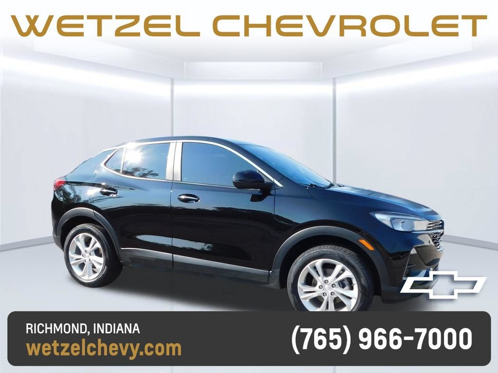 Used 2023 Ebony Twilight Metallic Buick Preferred image 1