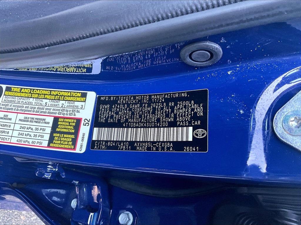 Used 2025 Blue Toyota XLE image 36