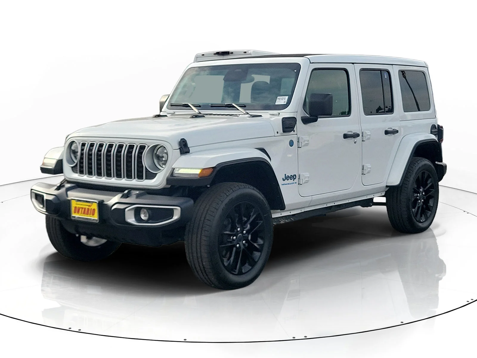 Certified Used 2025 White Jeep Sahara 4xe image 8