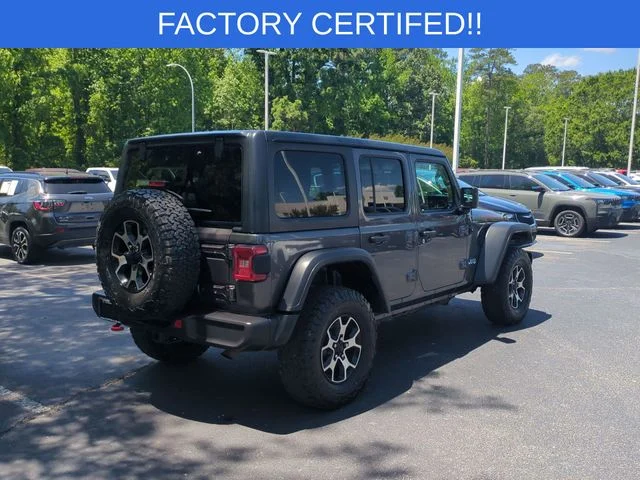 Used 2021 Gray Jeep Unlimited Rubicon image 5
